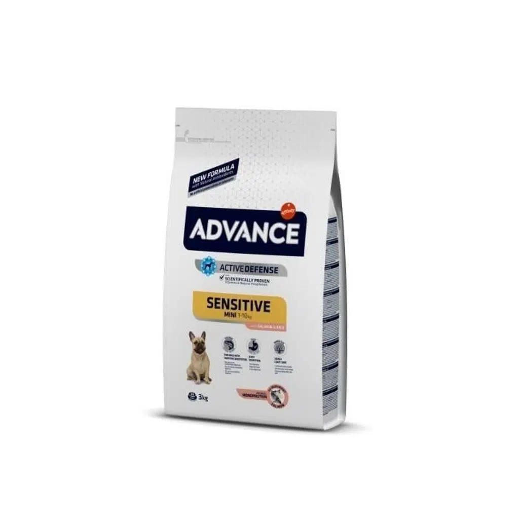 Advance Sensitive Somonlu 3 Kg Mini Yetişkin Kuru Köpek Maması