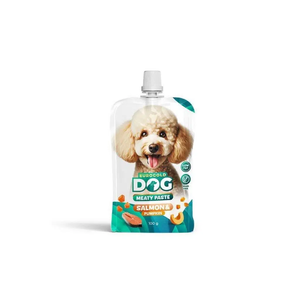 EuroGold Köpek Et Ezme Ödülü Somon Balkabağı 100 Gr