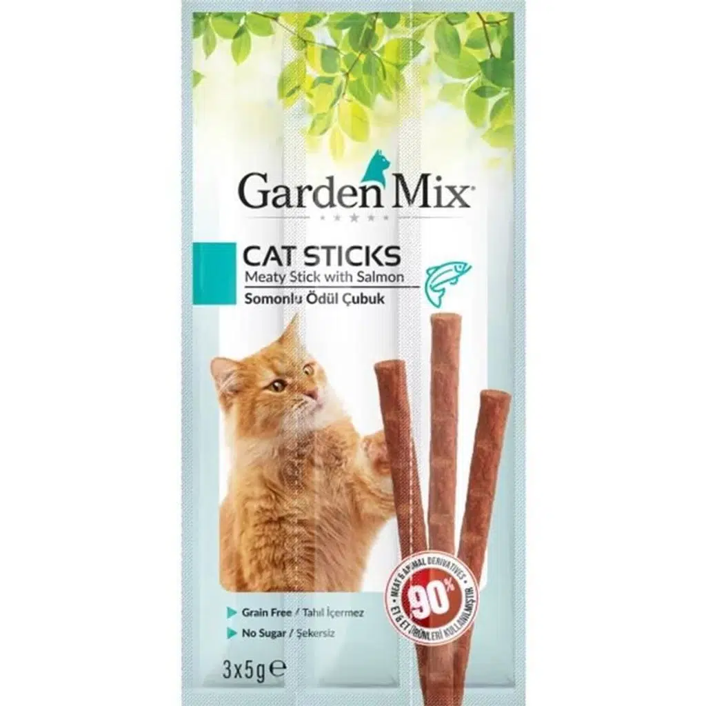 Gardenmix Sticks Balıklı Kedi Ödül Maması