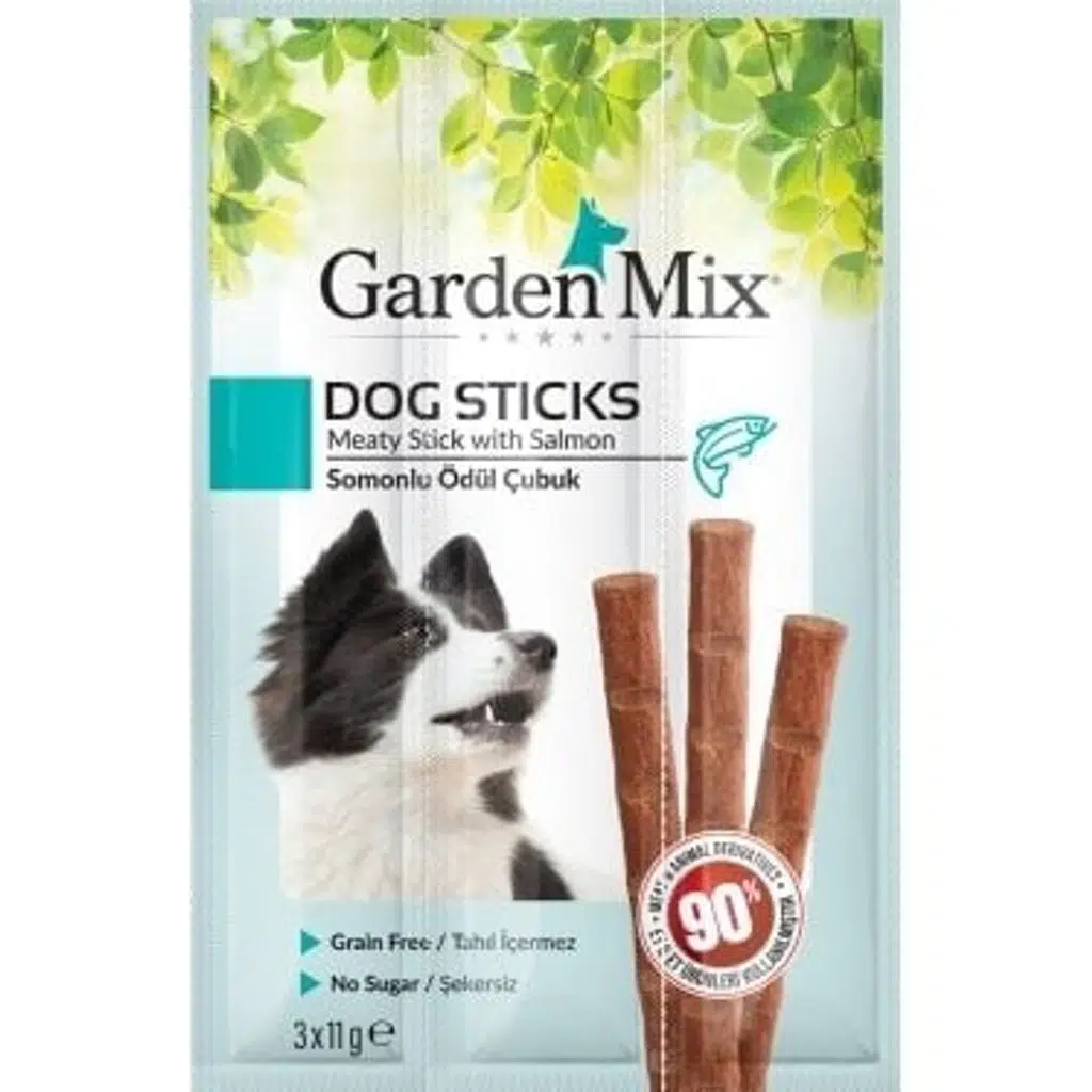 Gardenmix Sticks Somonlu Köpek Ödül Maması