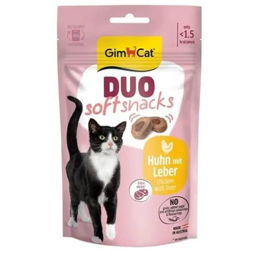 Gimcat Kd Duo Soft Tavuk&amp;Ciğer Kurabiye Ödül 50 Gr
