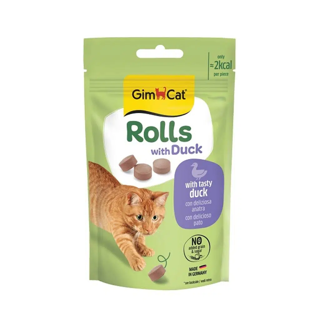 Gimcat Rolls Ördekli Kedi Ödül Kurabiyesi 50 Gr
