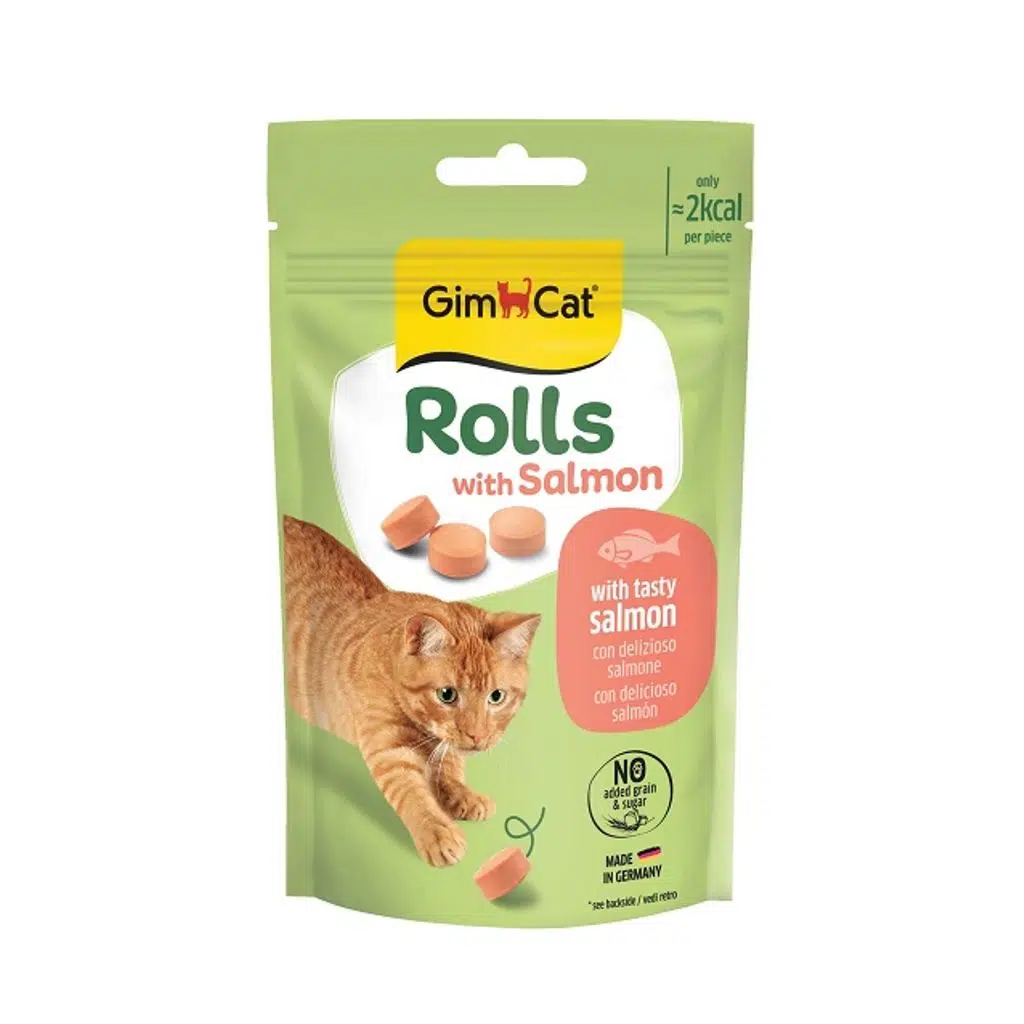 Gimcat Rolls Somonlu Kedi Ödül Kurabiyesi 50 Gr