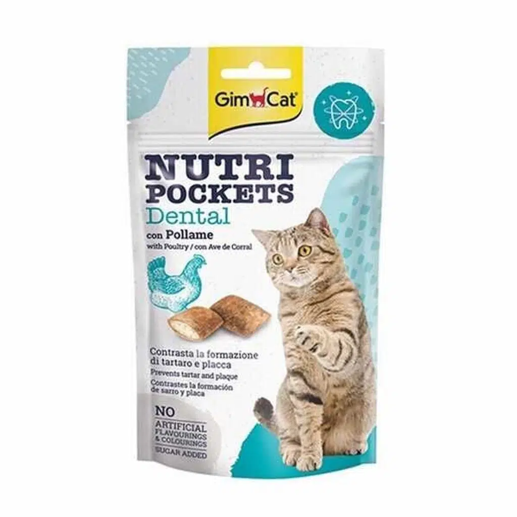 Gimcat Nutripockets Dental Kedi Ödülü 60Gr