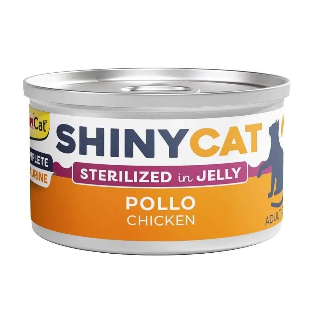Gimcat Shiny. Tavuklu Kısır Kedi Konservesi 70 Gr