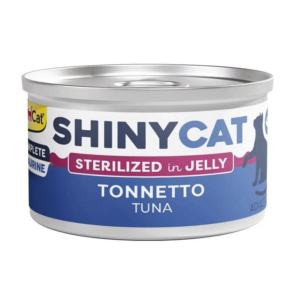 Gimcat Shiny. Ton Balıklı Kısır Kedi Konservesi 70 Gr