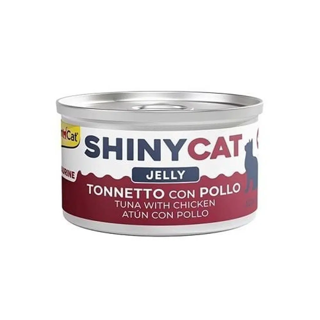 Gimcat Shinycat Tuna Balıklı Tavuklu Konserve Mama 70 Gr