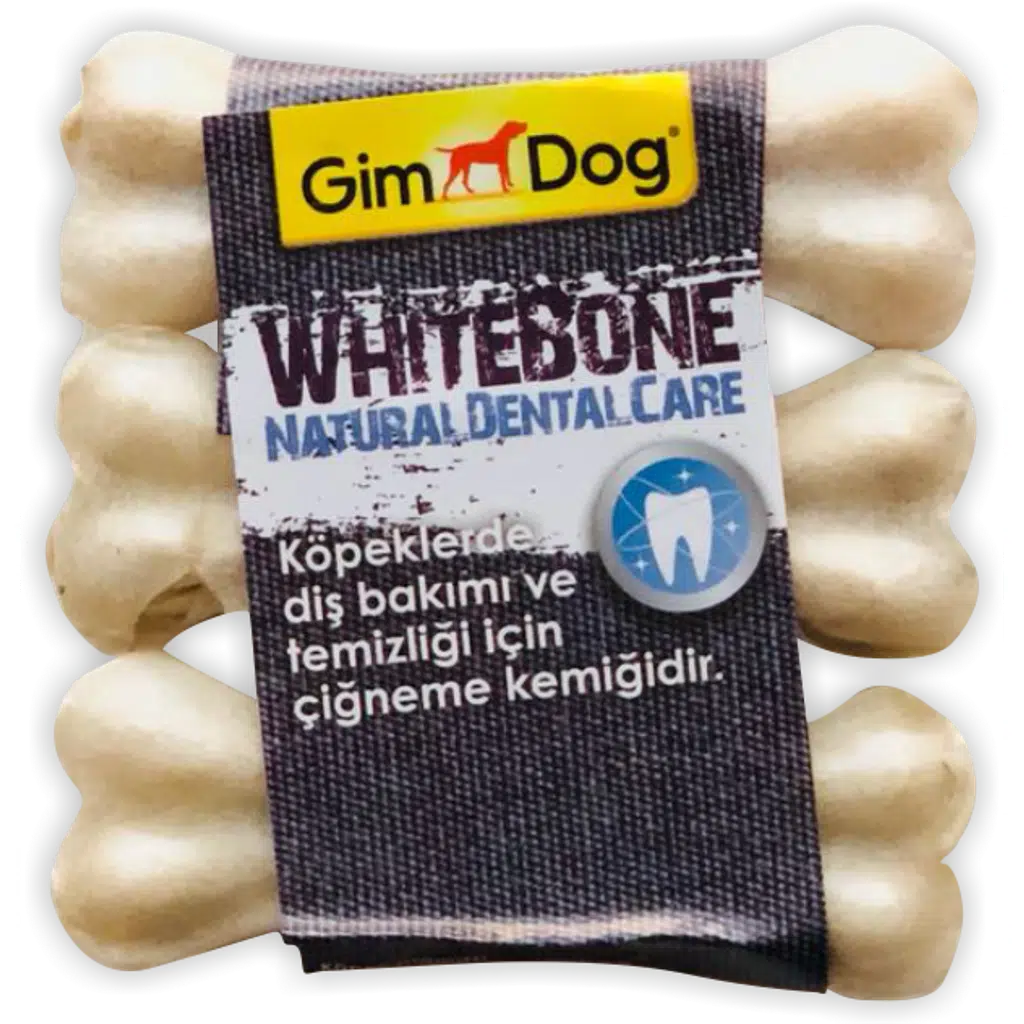 Gimdog Sütlü Press Dental Köpek Ödül Kemiği 9 Cm 3 lü