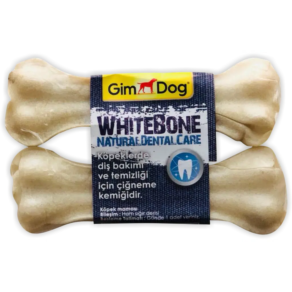 GimDog White Bone Press Kemik 11 Cm - 70 Gr ( 2'li Paket )