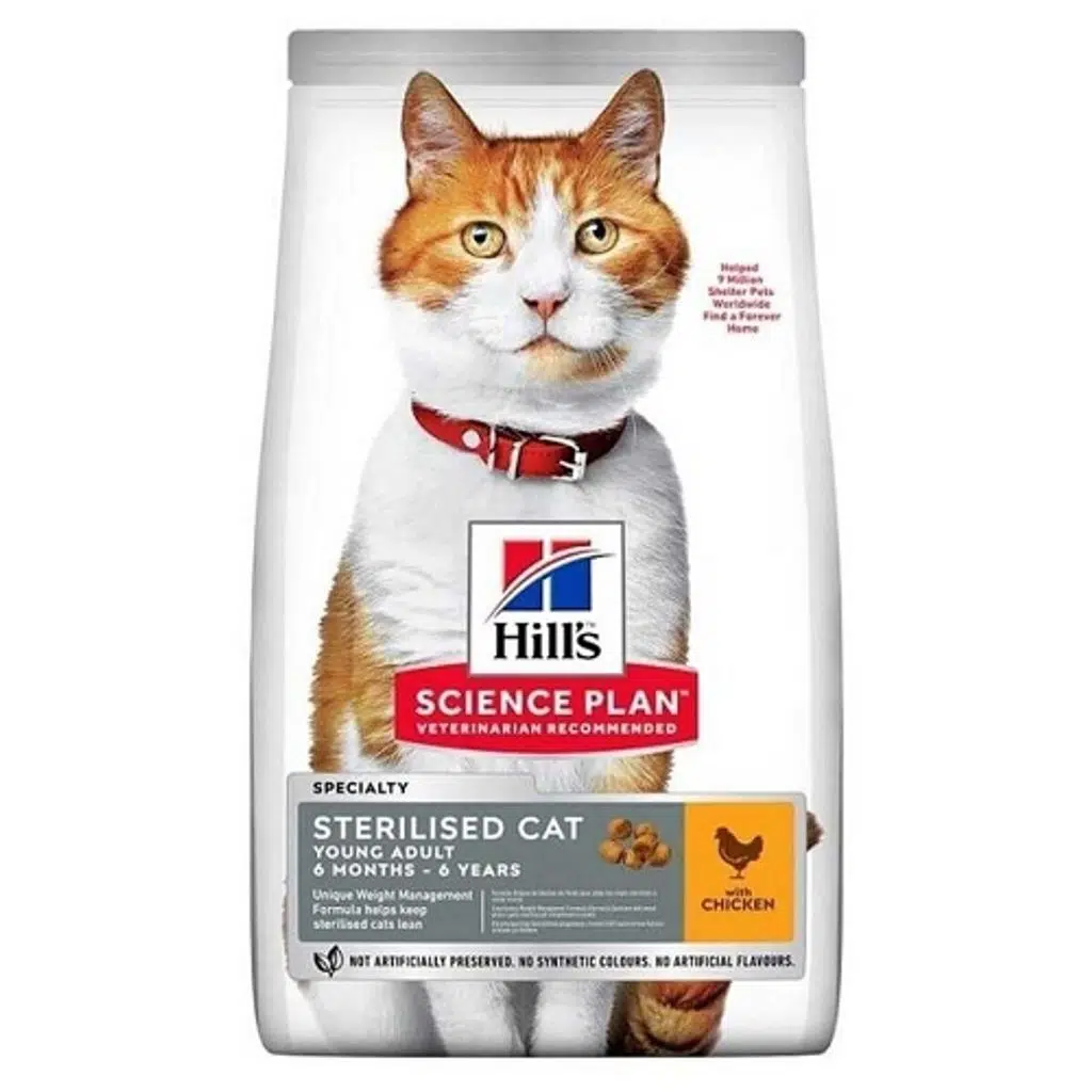 Hills Tavuklu Kısırlaştırılmış Kedi Maması 3 KG