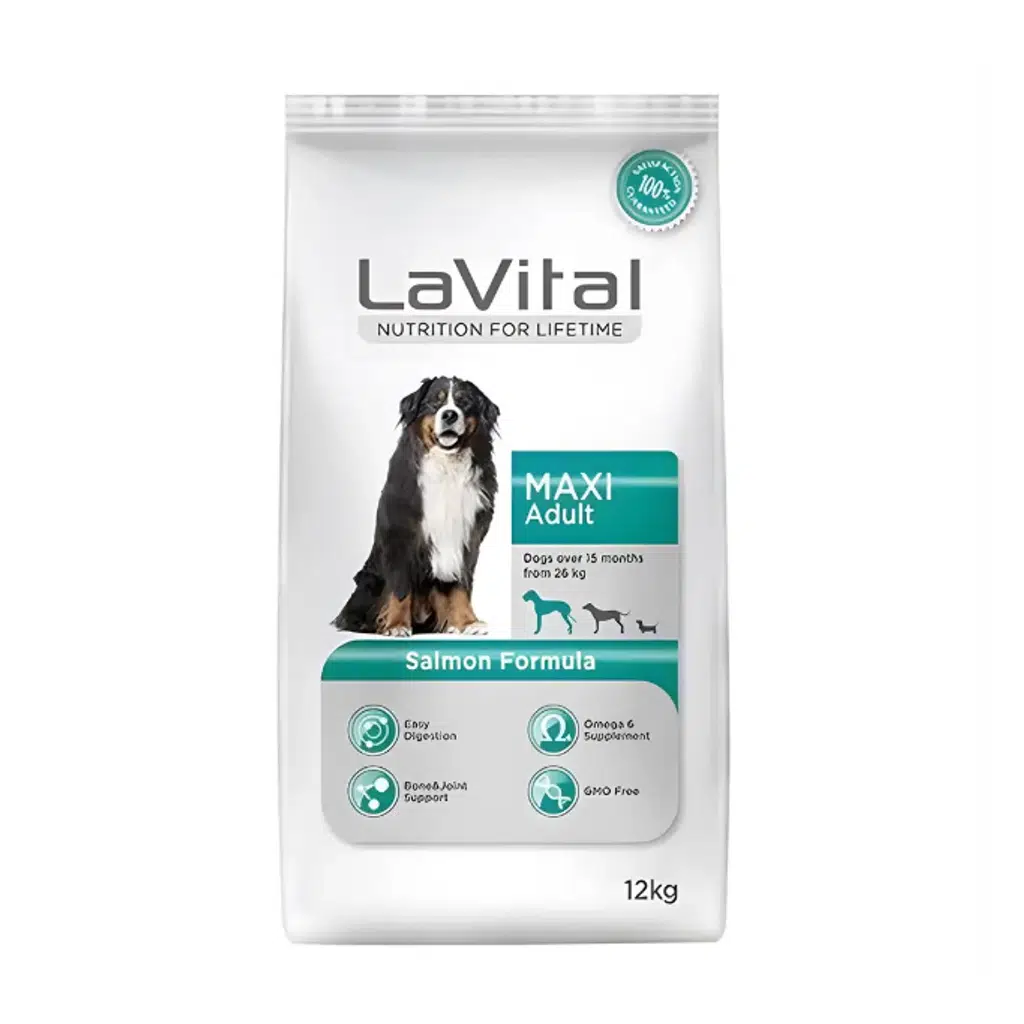 LaVital Somon Balıklı Büyük Irk Yetiskin Köpek Maması 12+3 Kg