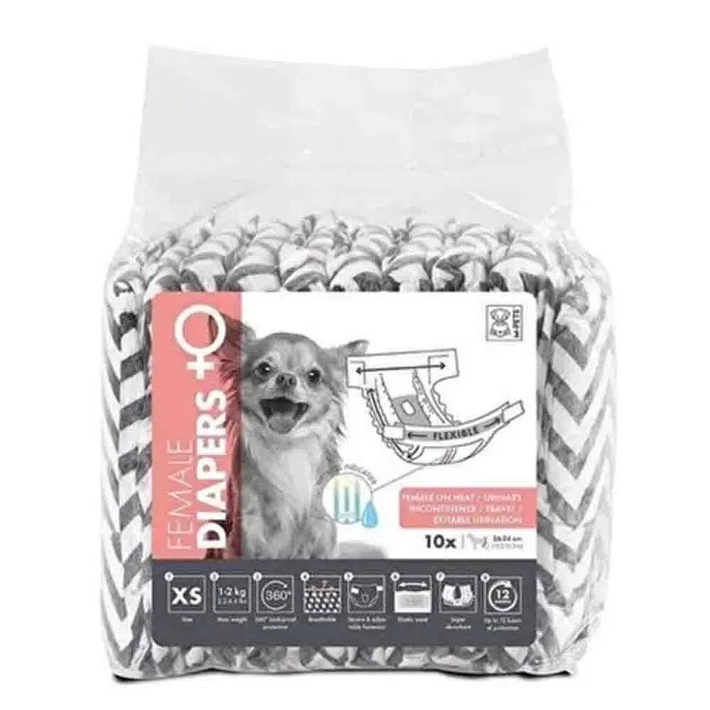 M-PETS DIAPERS REGL KÜLOT BEZ XS 10lu 10116599