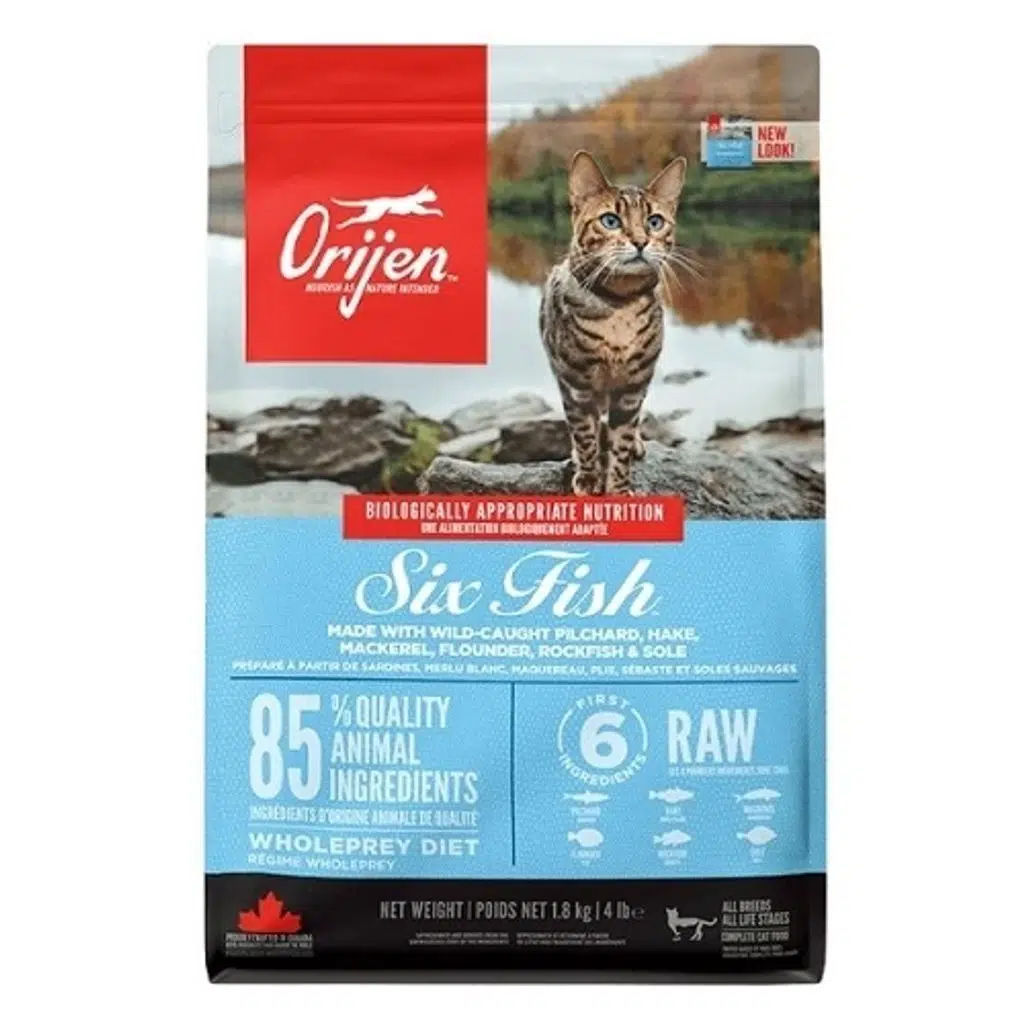 Orijen Six Fish Balık Etli Kedi Maması 1,8 kg