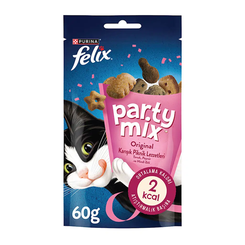 Felix Party Mix Karışık Piknik Lezzetleri Ödül Maması 60 Gr