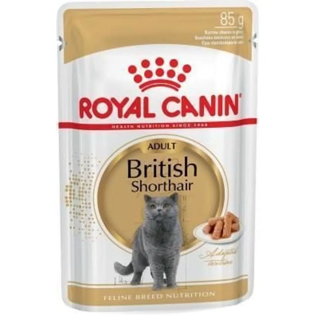 Royal Canin Pouch British Yetişkin Kedi Konservesi 85gr