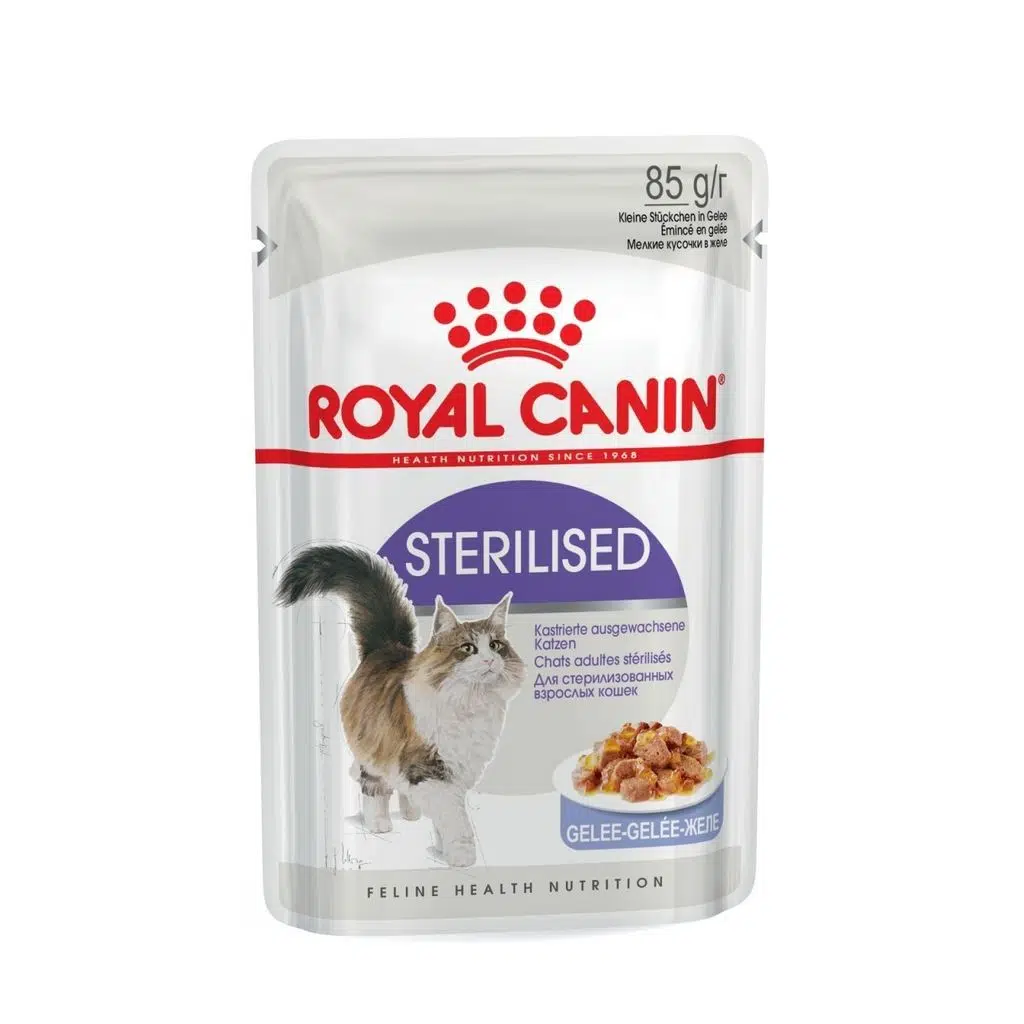 Royal Canin Sterilised Jelly Kısırlaştırılmış Kedi Konservesi 85 Gr