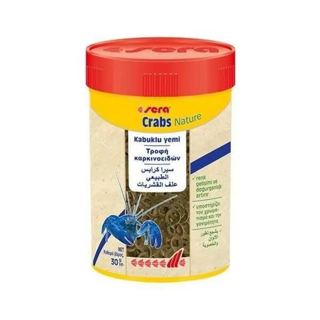 Sera Crabs Natural Kabuklu Yemi 100 ML