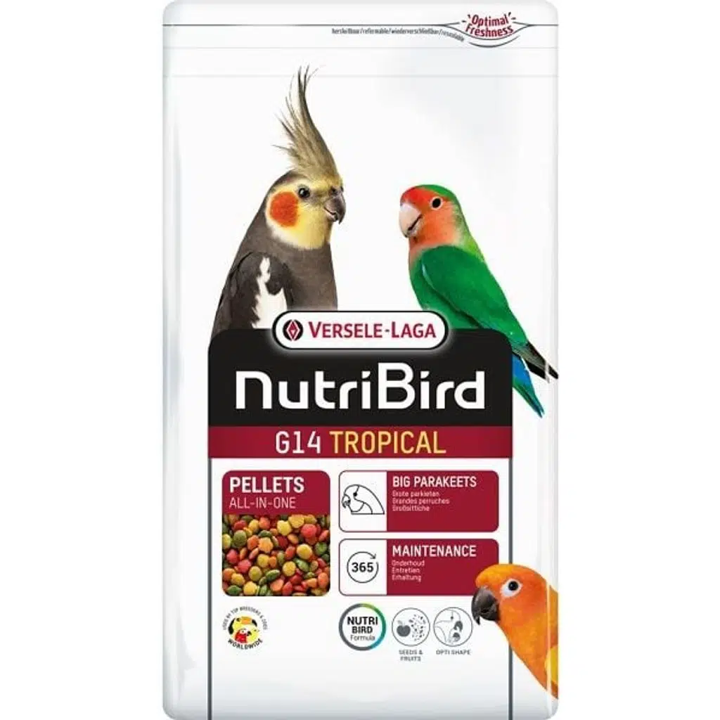 Versele Laga Nutribird Tropikal G14 Pelet Papağan Yemi 1 Kg