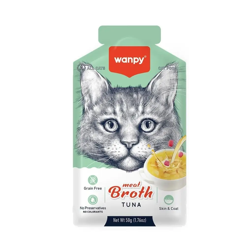 Wanpy Ton Balıklı Kedi Çorbası 50 Gr